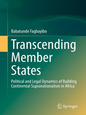 cover image of Transcending Member States